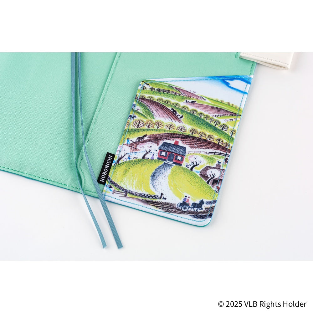 Hobonichi Techo 2026 Cousin Book & Cover, A5 - Virginia Lee Burton: The Little House (Jan/Mon Start)