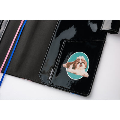 Hobonichi Techo 2026 Cousin Book & Cover, A5 - Candy Stripper: Random Dog & Cat (Jan/Mon Start)