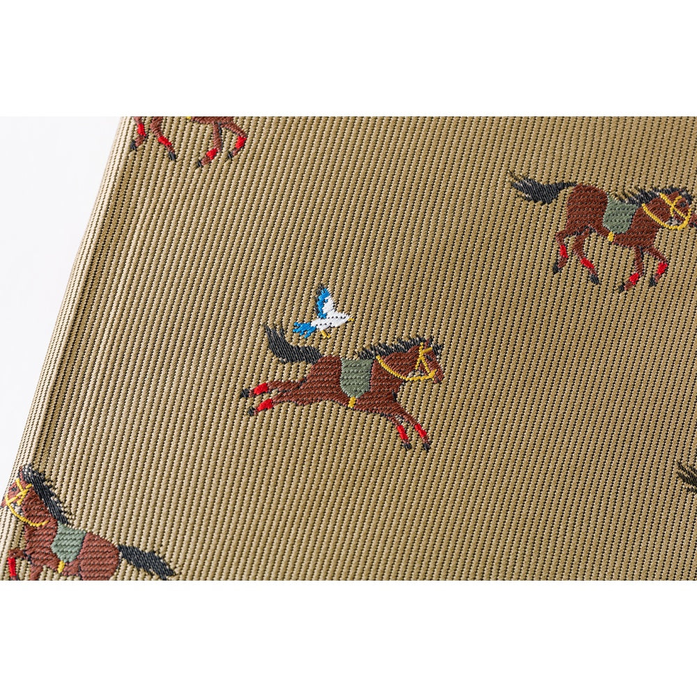 Hobonichi Techo 2026 HON, A6 - Bow & Tie: Galloping Horses (English)