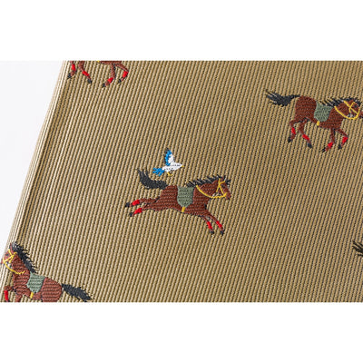 Hobonichi Techo 2026 HON, A6 - Bow & Tie: Galloping Horses (English)