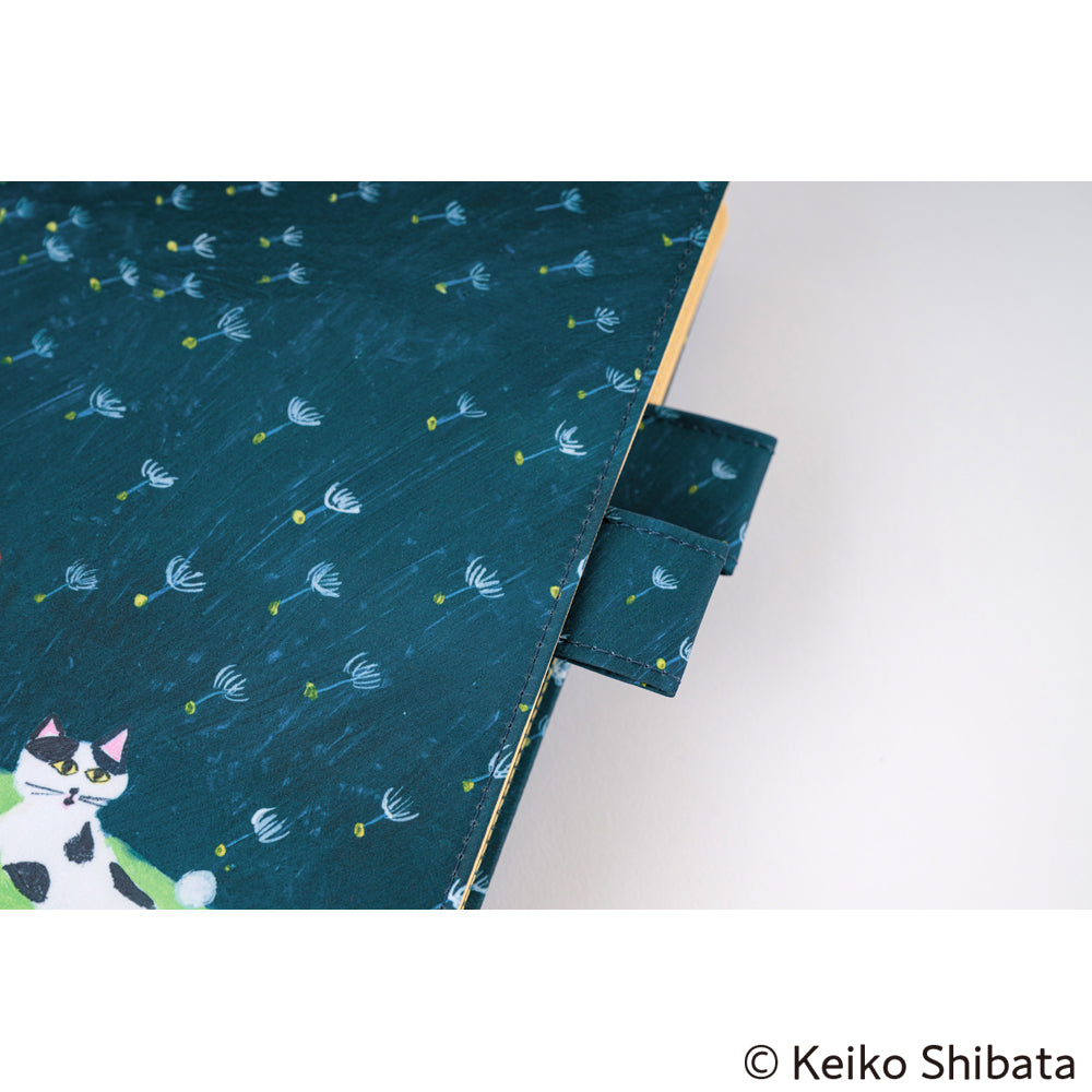 Hobonichi Techo 2025 Cousin Cover, A5 - Keiko Shibata: Gentle Breeze in a Dandelion Field