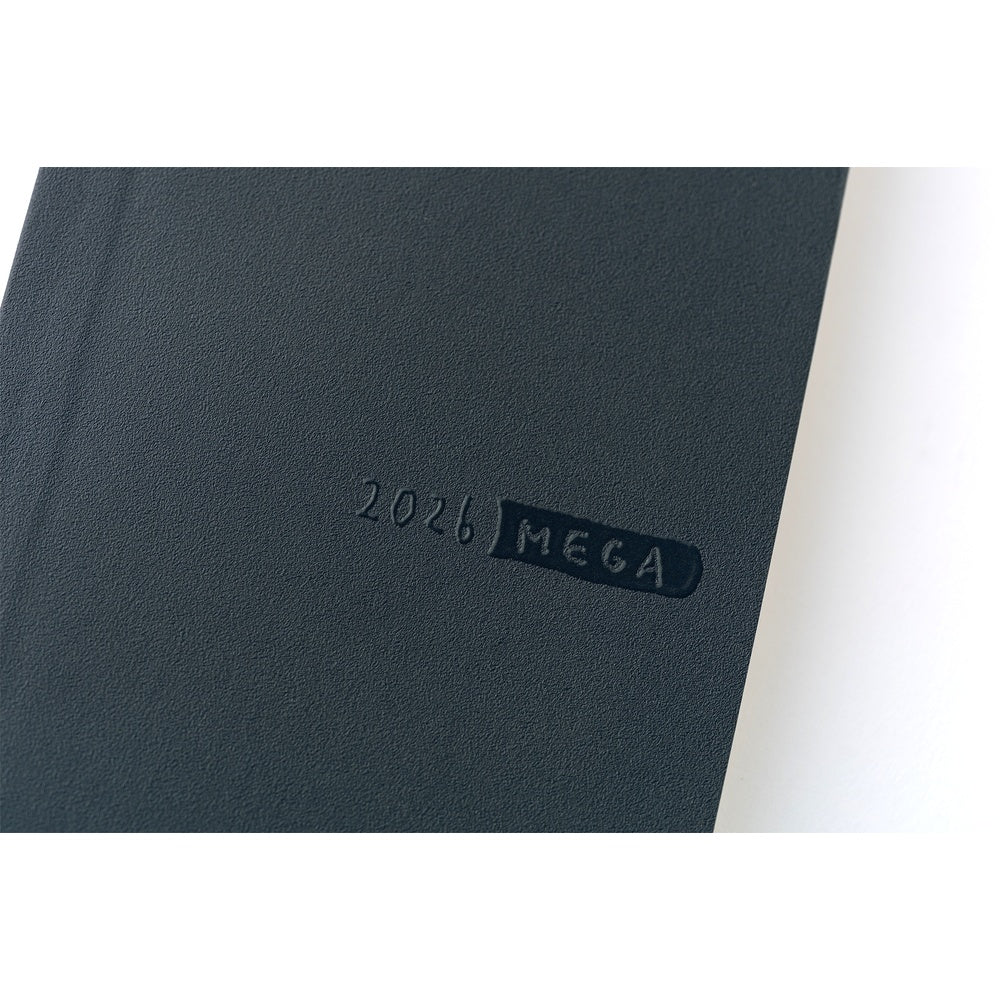 Hobonichi Techo 2026 Weeks MEGA - Sneaker: Indigo Black (English)