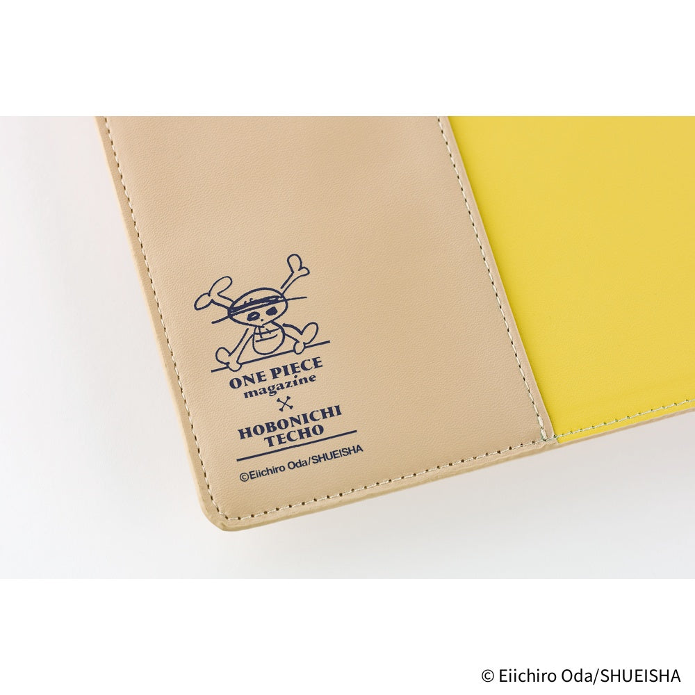 Hobonichi Techo 2026 Original Book & Cover, A5 - ONE PIECE Magazine: End of Luffy’s Dream; Sand Beige (Jan/Mon Start)