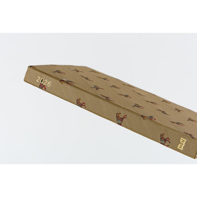 Hobonichi Techo 2026 HON, A5 - Bow & Tie: Galloping Horses (English)