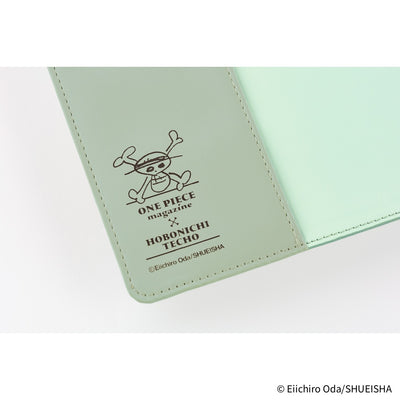 Hobonichi Techo 2026 Original Book & Cover, A6 - ONE PIECE Magazine: End of Luffy’s Dream; Mint Green(Jan/Mon Start)