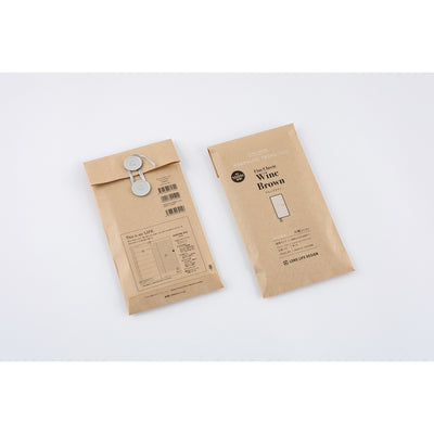 Hobonichi Techo 2026 Weeks - Leather: Wine Brown (English)