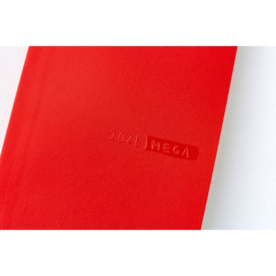 Hobonichi Techo 2026 Weeks MEGA - Sneaker: Tomato Red (English)
