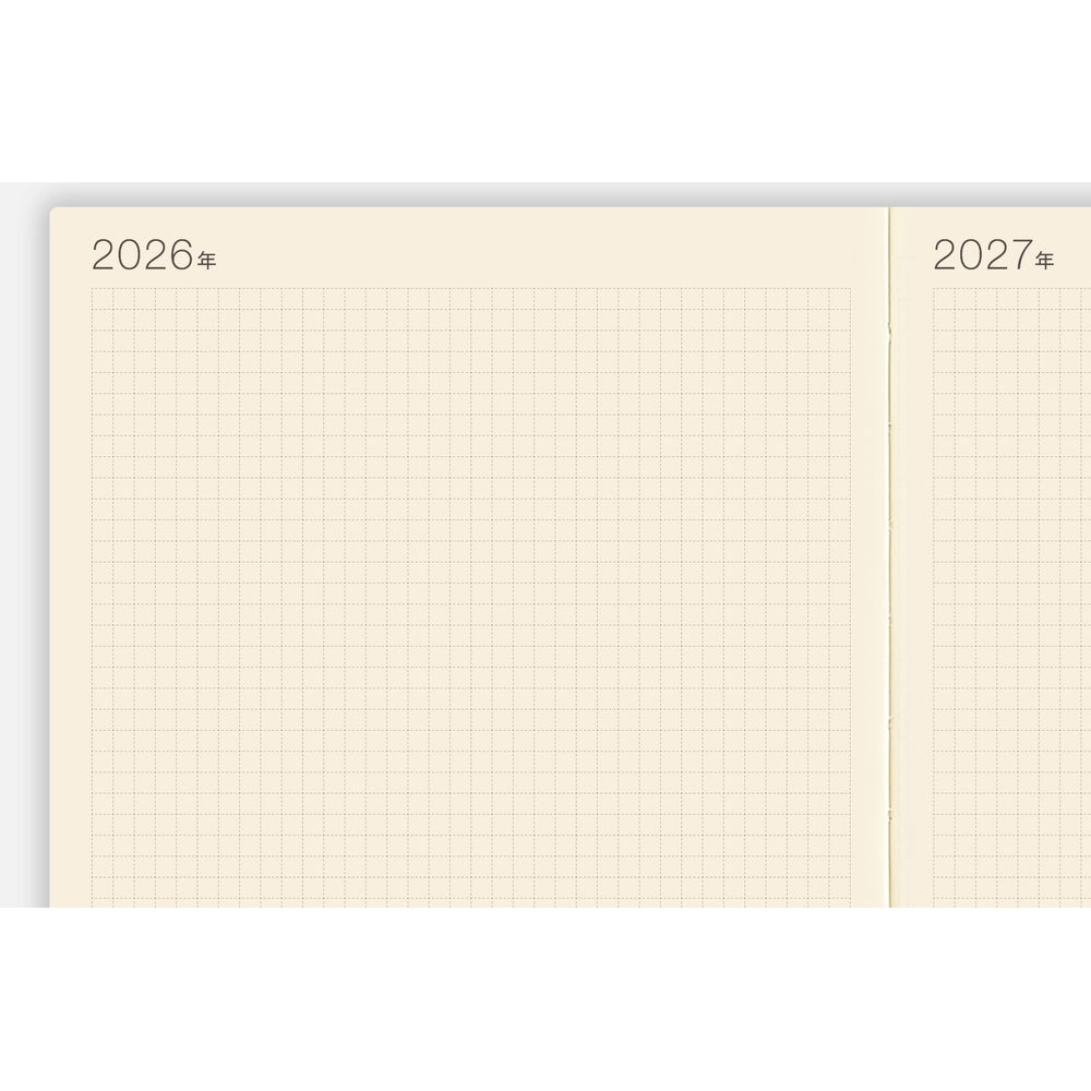 Hobonichi Techo 2026 5-Year Book, A6 - 2026-2030 (Japanese)