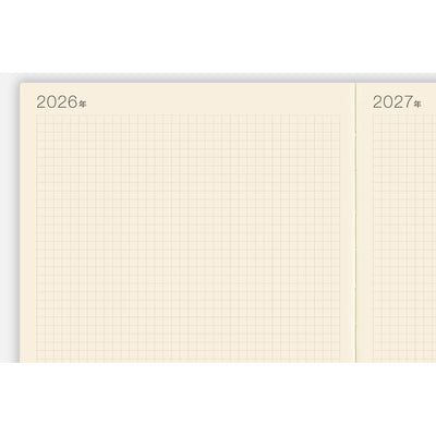 Hobonichi Techo 2026 5-Year Book, A6 - 2026-2030 (Japanese)