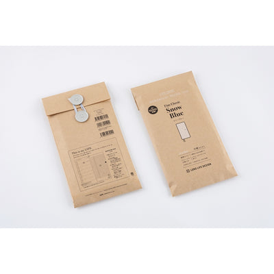 Hobonichi Techo 2026 Weeks - Leather: Snow Blue (English)