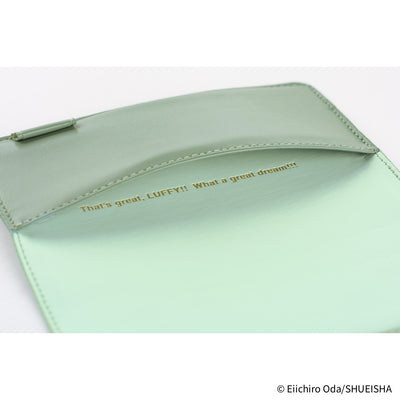 Hobonichi Techo 2026 Original Book & Cover, A6 - ONE PIECE Magazine: End of Luffy’s Dream; Mint Green(Jan/Mon Start)