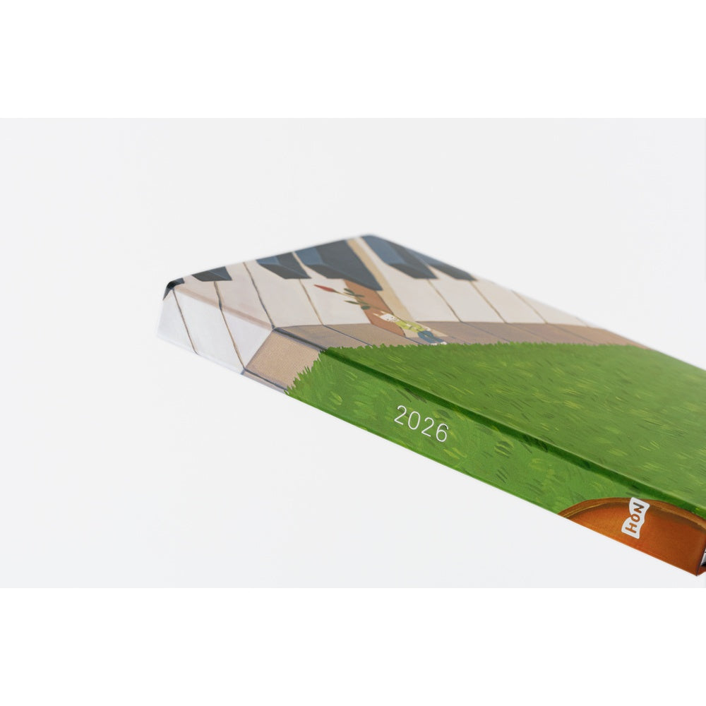 Hobonichi Techo 2026 HON, A6 - Hiroko Kubota: Waiting on the Chord (English)