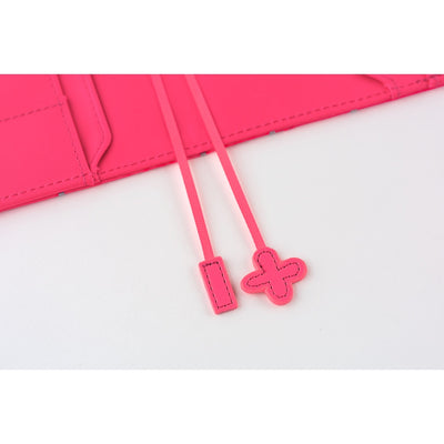 Hobonichi Techo 2026 Original Book & Cover, A5 - Makoto Matsubayashi: Pink Flowers (Jan/Mon Start)