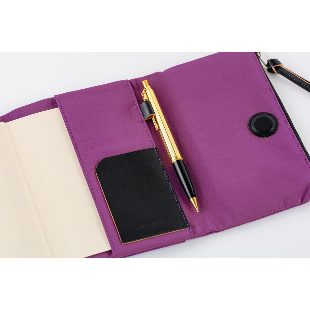Hobonichi Techo 2026 Original Book & Cover, A6 - Tragen: Purple (Jan/Mon Start)