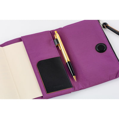 Hobonichi Techo 2026 Original Book & Cover, A6 - Tragen: Purple (Jan/Mon Start)