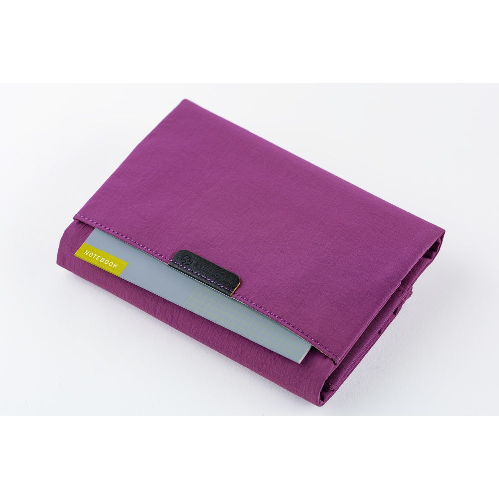 Hobonichi Techo 2026 Original Book & Cover, A6 - Tragen: Purple (Jan/Mon Start)