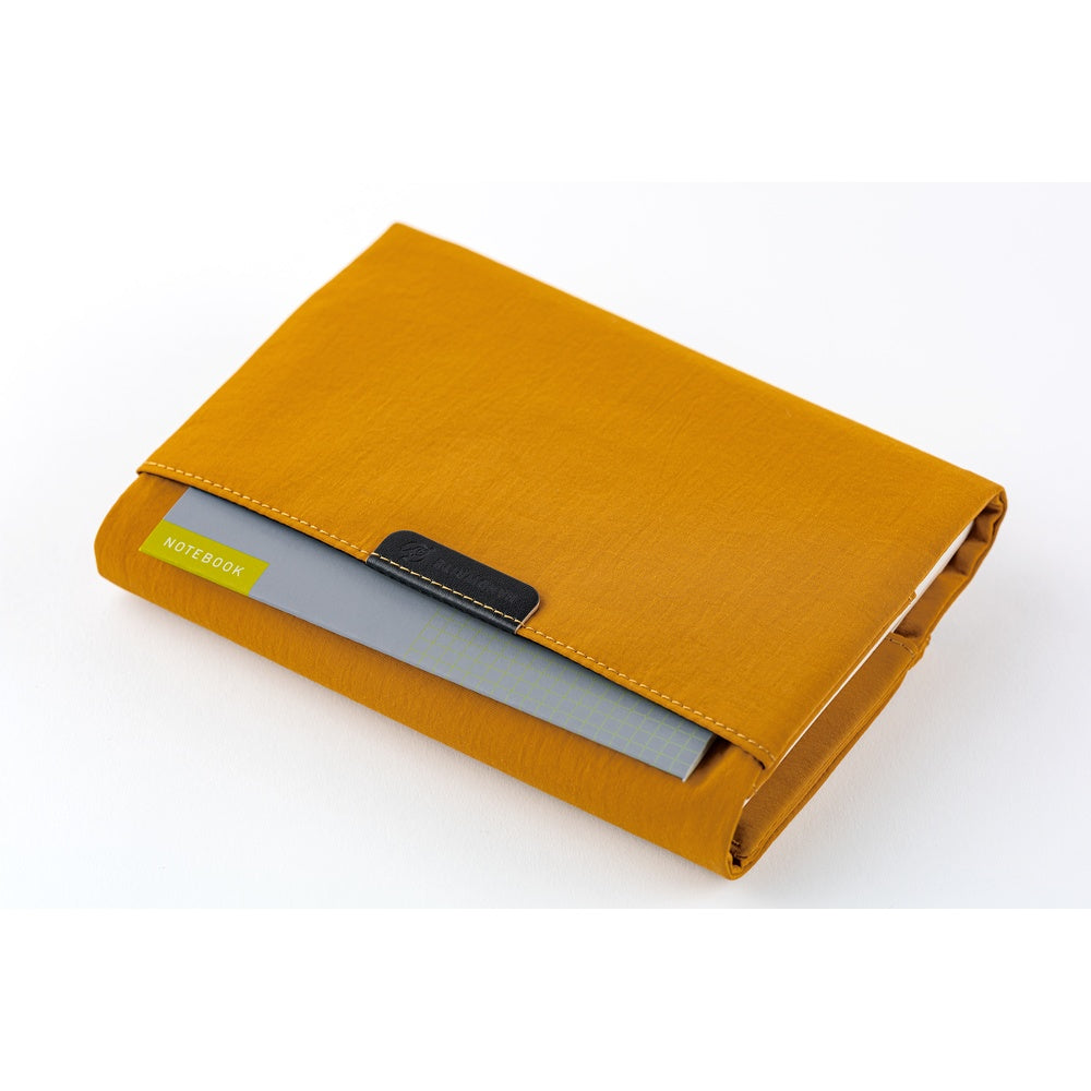 Hobonichi Techo 2026 Original Book & Cover, A6 - Tragen: Mustard (Jan/Mon Start)