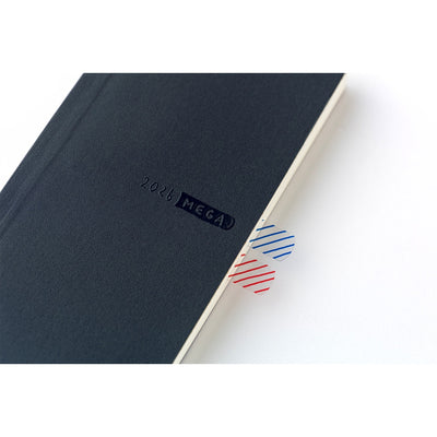 Hobonichi Techo 2026 Weeks MEGA - Sneaker: Indigo Black (English)