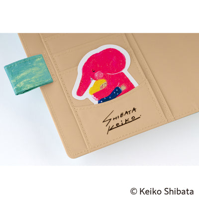 Couverture originale Hobonichi Techo 2025, A6 - Keiko Shibata : Du pain flottant dans le vent