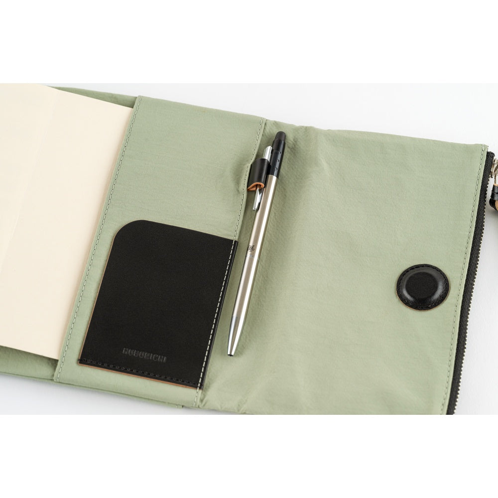 Hobonichi Techo 2026 Original Book & Cover, A6 - Tragen: Oakmoss (Jan/Mon Start)