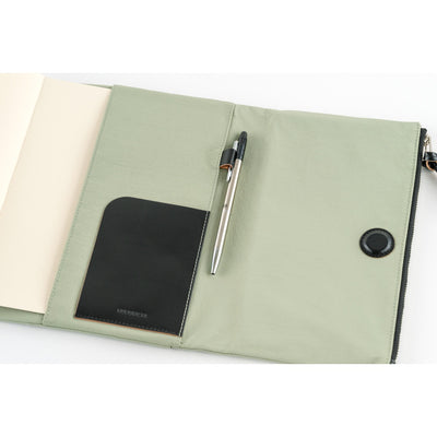 Hobonichi Techo 2026 Cousin Book & Cover, A5 - Tragen: Oakmoss (Jan/Mon Start)