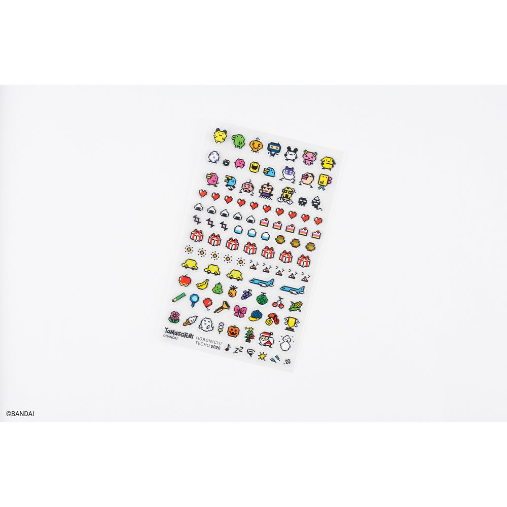 Hobonichi Techo 2026 Cousin Book & Cover, A5 - Tamagotchi: Tamagotchi Techo Discovered! (Jan/Mon Start)