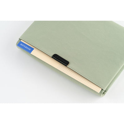 Hobonichi Techo 2026 Cousin Book & Cover, A5 - Tragen: Oakmoss (Jan/Mon Start)