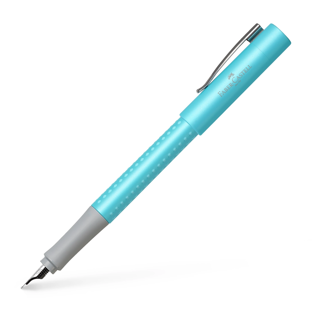 Faber-Castell Grip 2011 Fountain Pen, Pearl Turquoise, Image 1