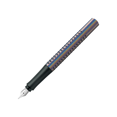 Faber-Castell Grip Glam Fountain Pen, Silver, Image 1 