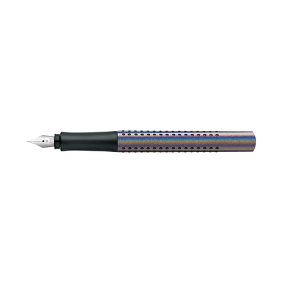 Faber-Castell Grip Glam Fountain Pen, Silver, Image 2