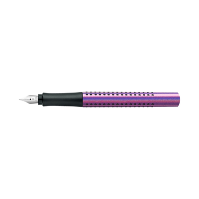 Faber-Castell Grip Glam Fountain Pen, Violet, Image 2