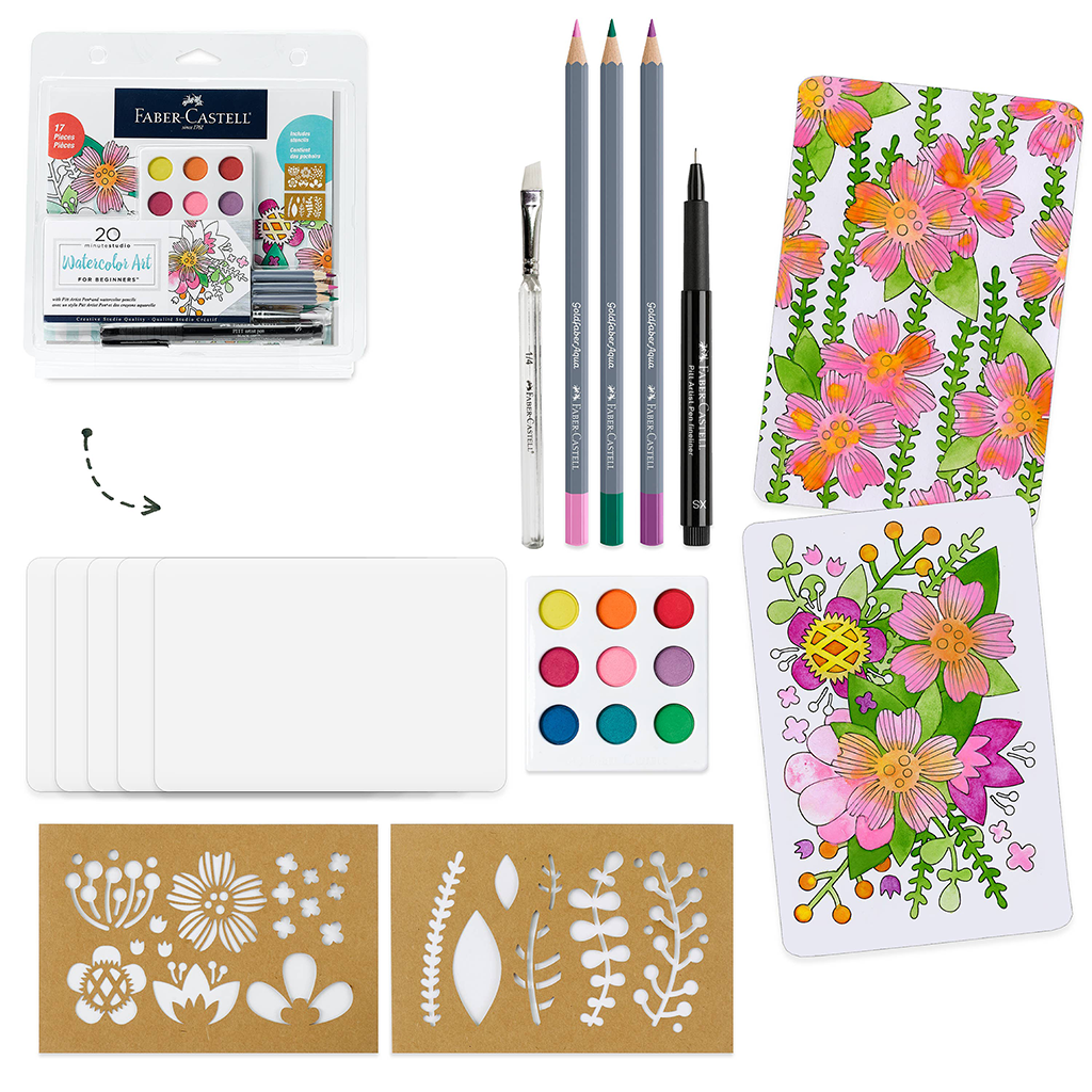 Kit d'aquarelle Faber-Castell Studio