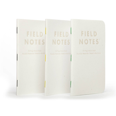 Field Notes Birch Bark Memo Book, 3 Pack