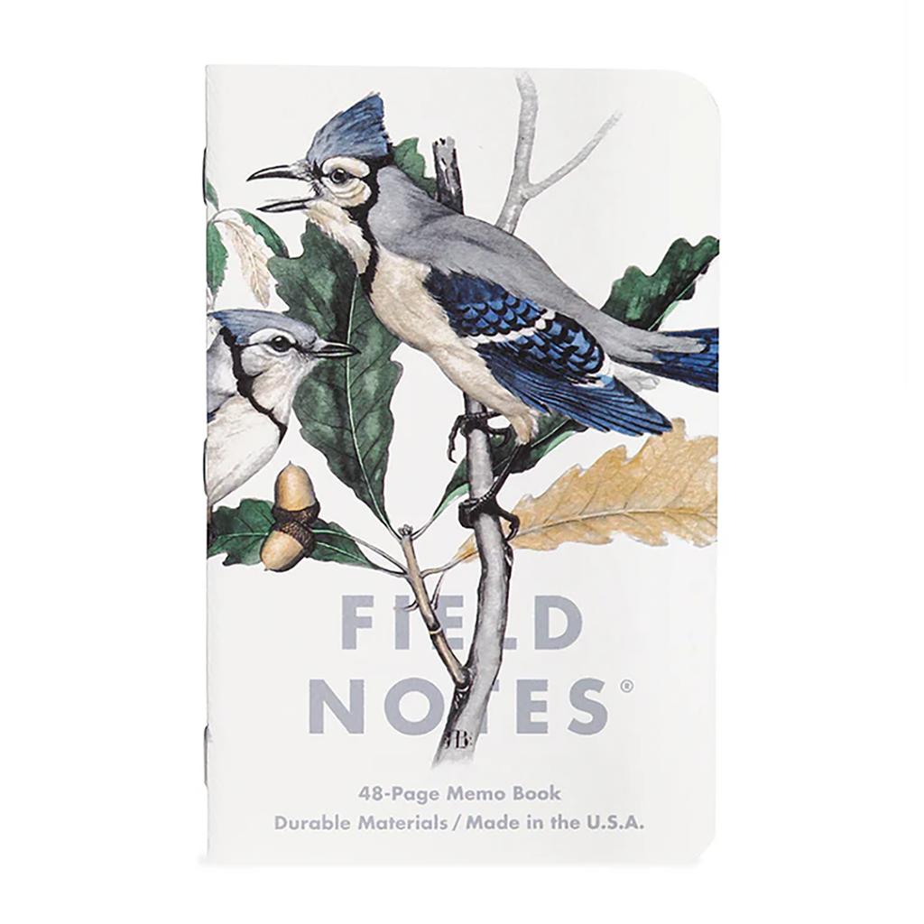 Field Notes Quarterly Edition Lined Notebooks, Pack A - Birds and Trees of North America