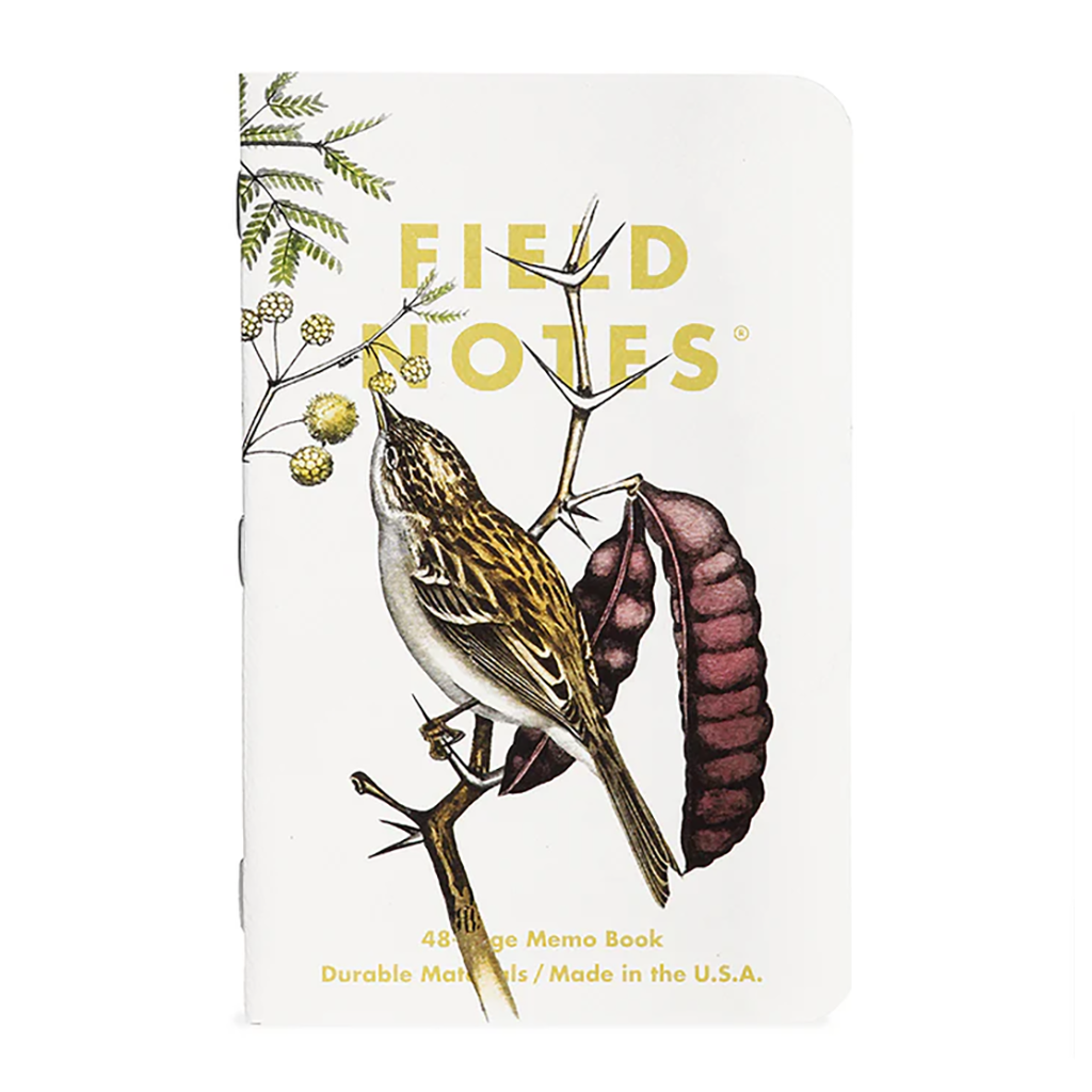 Field Notes Quarterly Edition Lined Notebooks, Pack A - Birds and Trees of North America