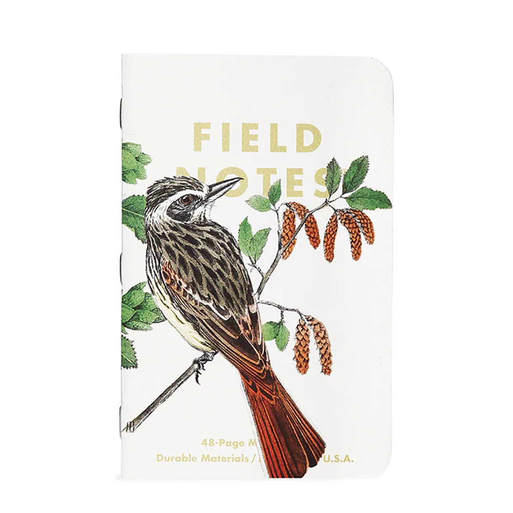 Field Notes Quarterly Edition Lined Notebooks, Pack B - Birds and Trees of North America