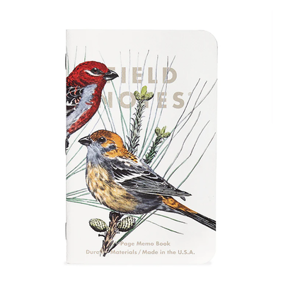 Field Notes Quarterly Edition Lined Notebooks, Pack B - Birds and Trees of North America