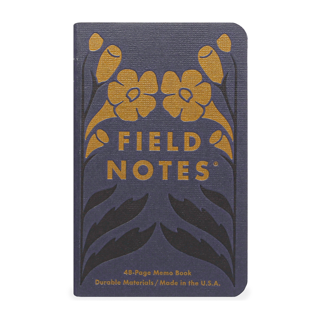 Field Notes Fall Flowers Lined Notebooks, 3 pk
