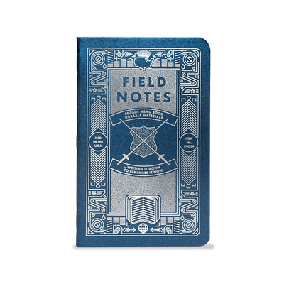 Field Notes Foiled Again Ruled Memo Book 3 Pack, Image 1