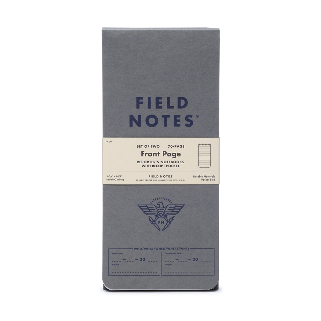 Field Notes Front Page Lined Reporter Notebook 2 Pk, Image 1