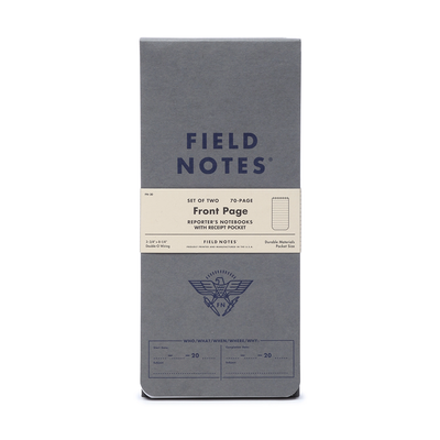 Field Notes Front Page Lined Reporter Notebook 2 Pk, Image 1