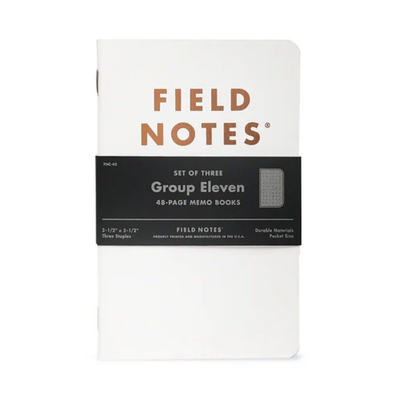 Group Eleven Dot Graph Memo Book, 3 Pack