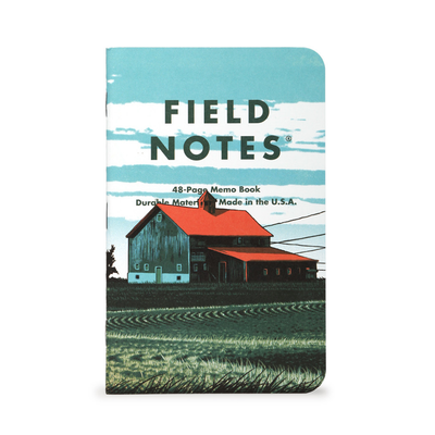 Carnets de notes Field Notes Heartland Grid, lot de 3