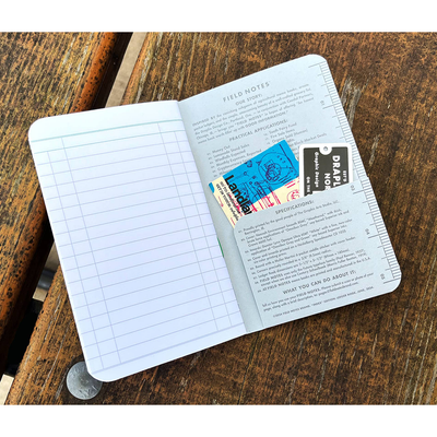 Field Notes Quarterly Edition Index Ledger & Date Book, 2 Pack