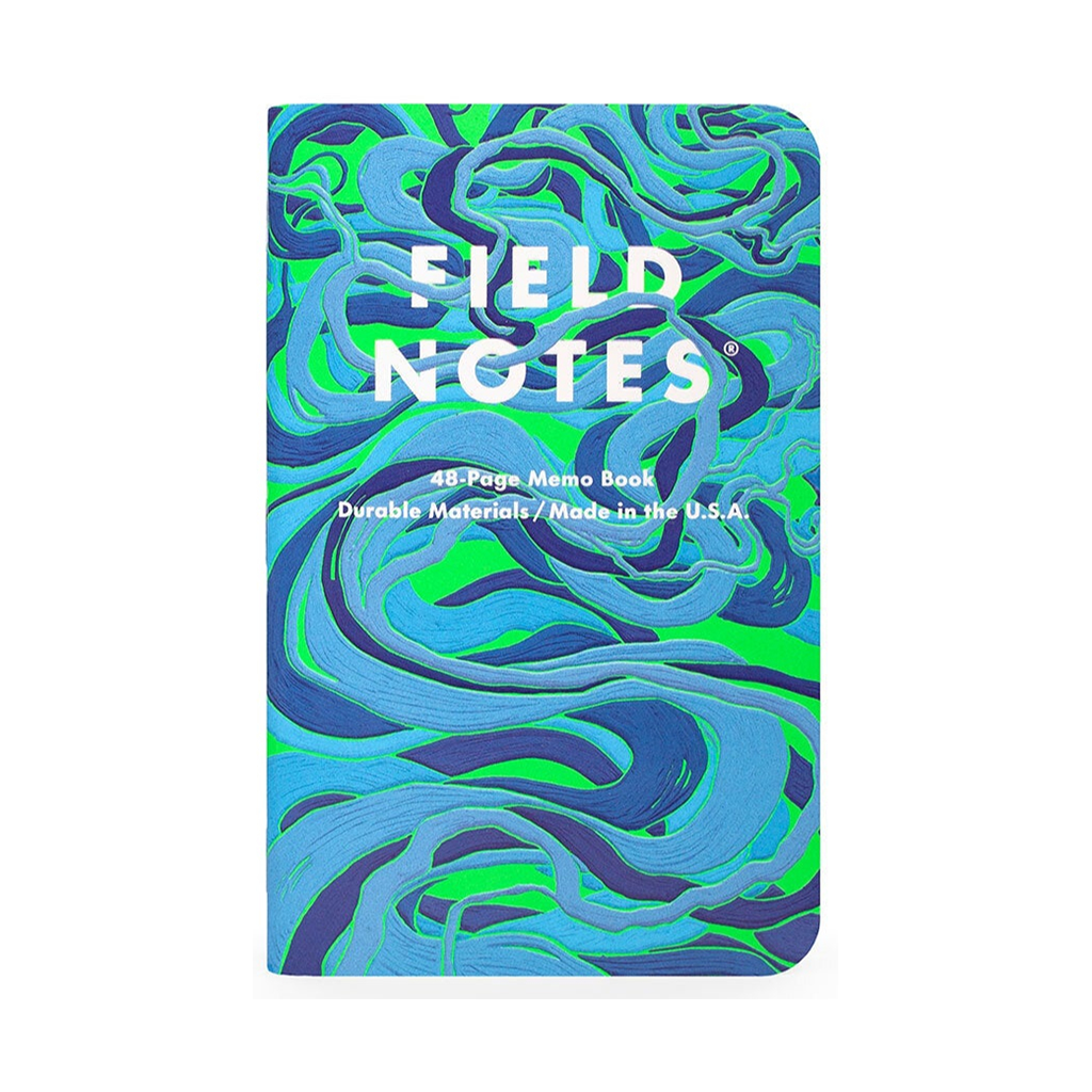 Field Notes Is a River Alive? Grid Notebooks, 3 pk
