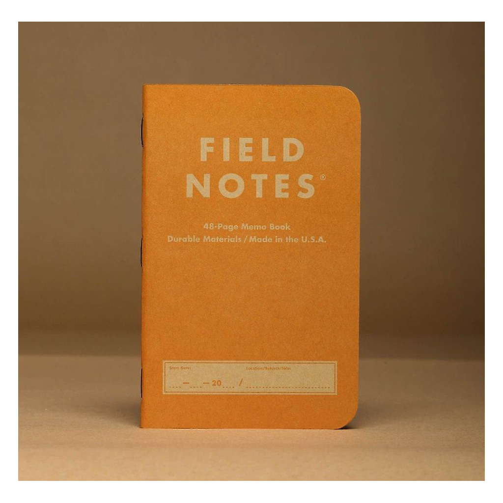 Field Notes Kraft Plus Memo Book 2 Pack in Amber Color, Image 2