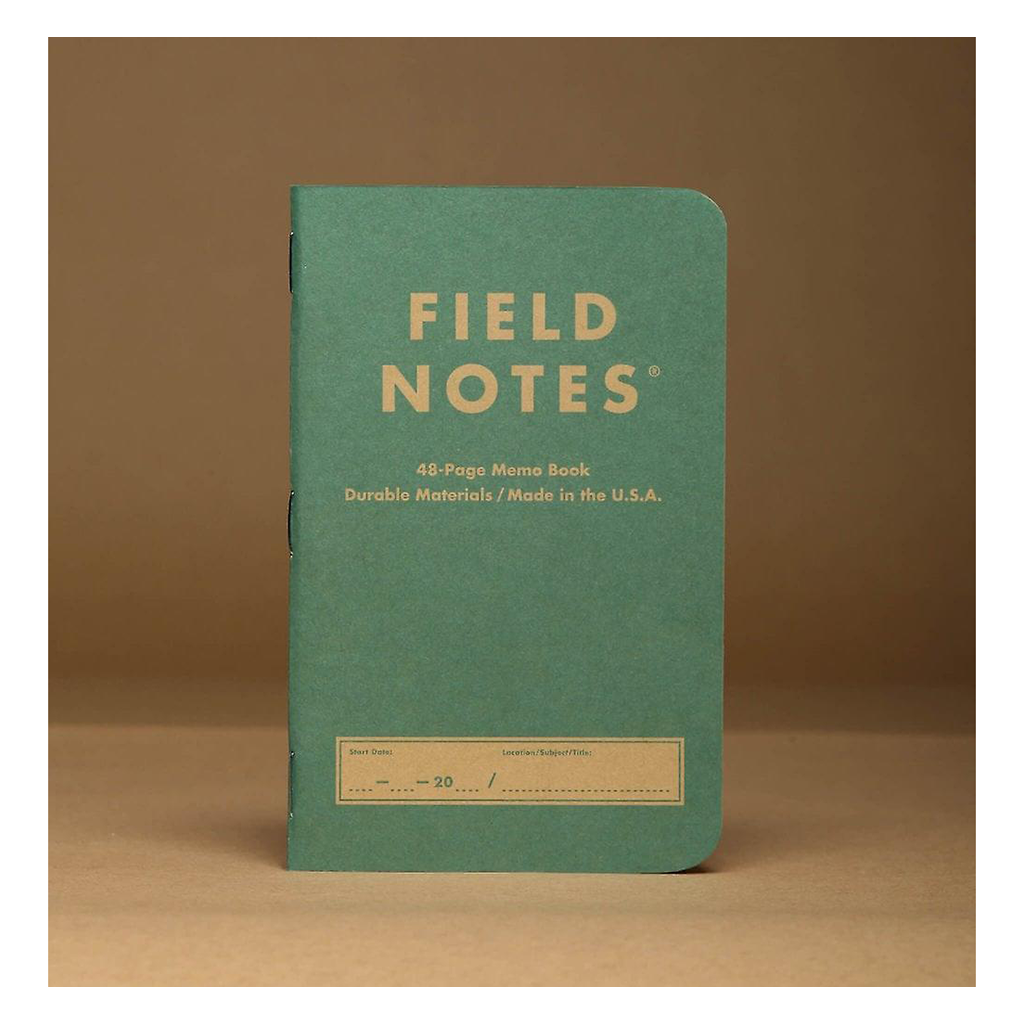 Field Notes Kraft Plus Memo Book 2 Pack in Aqua Color, Image 2
