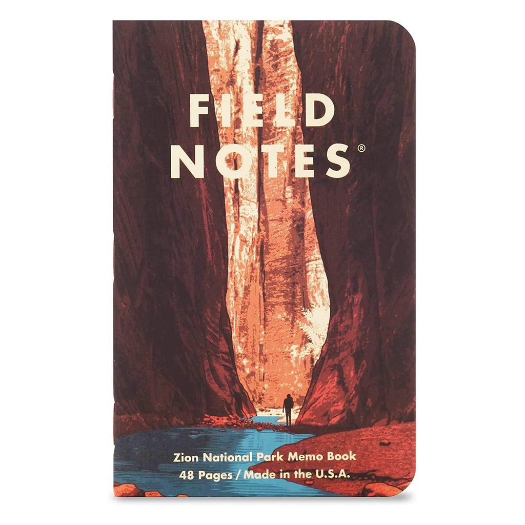 Field Notes National Park Series A Graph Memo Book, 3 Pack