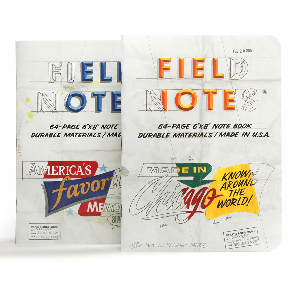 Field Notes The Chicago Look Grid Notebook, 2 pk