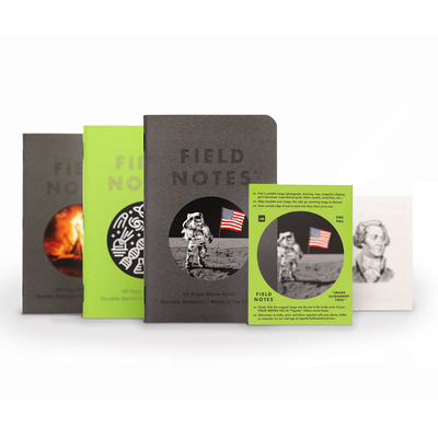 Field Notes Vignette Graph Memo Book, 3 Pack